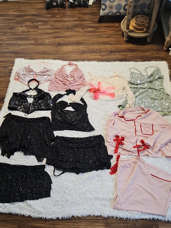 SHEIN Dresses & Skirts - 10 PIECE SHEIN CURVE QUEEN SEQUIN CLOTHING BUNDLE